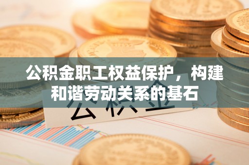 南开公积金职工权益保护，构建和谐劳动关系的基石