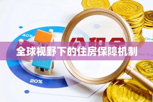 南开全球视野下的住房保障机制