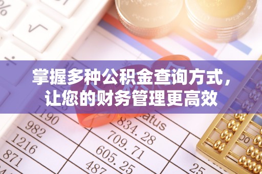 南开掌握多种公积金查询方式，让您的财务管理更高效