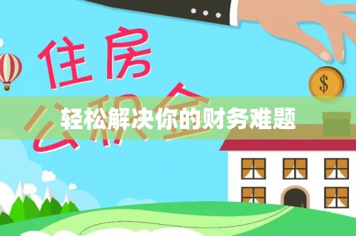 南开轻松解决你的财务难题
