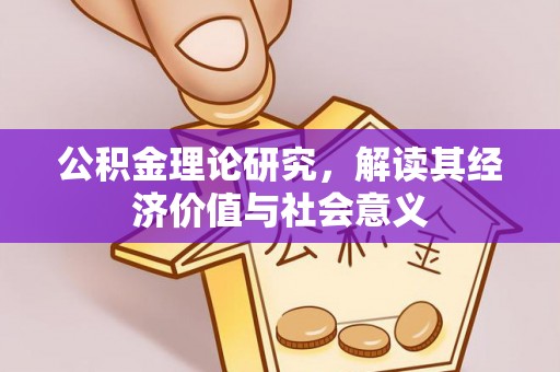 南开公积金理论研究，解读其经济价值与社会意义