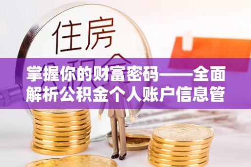 南开掌握你的财富密码——全面解析公积金个人账户信息管理与优化