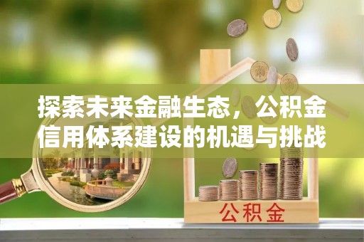 南开探索未来金融生态，公积金信用体系建设的机遇与挑战