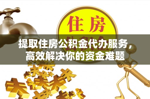 南开提取住房公积金代办服务，高效解决你的资金难题