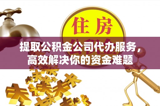 南开提取公积金公司代办服务，高效解决你的资金难题