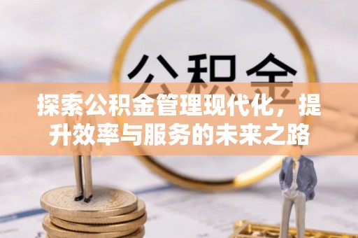 南开探索公积金管理现代化，提升效率与服务的未来之路
