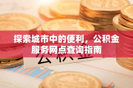 南开探索城市中的便利，公积金服务网点查询指南