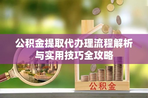 南开公积金提取代办理流程解析与实用技巧全攻略