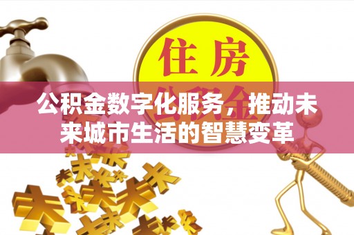 南开公积金数字化服务，推动未来城市生活的智慧变革