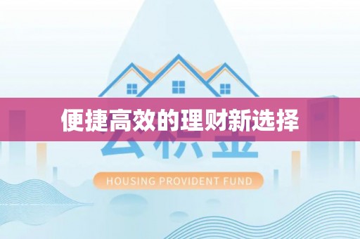 南开便捷高效的理财新选择